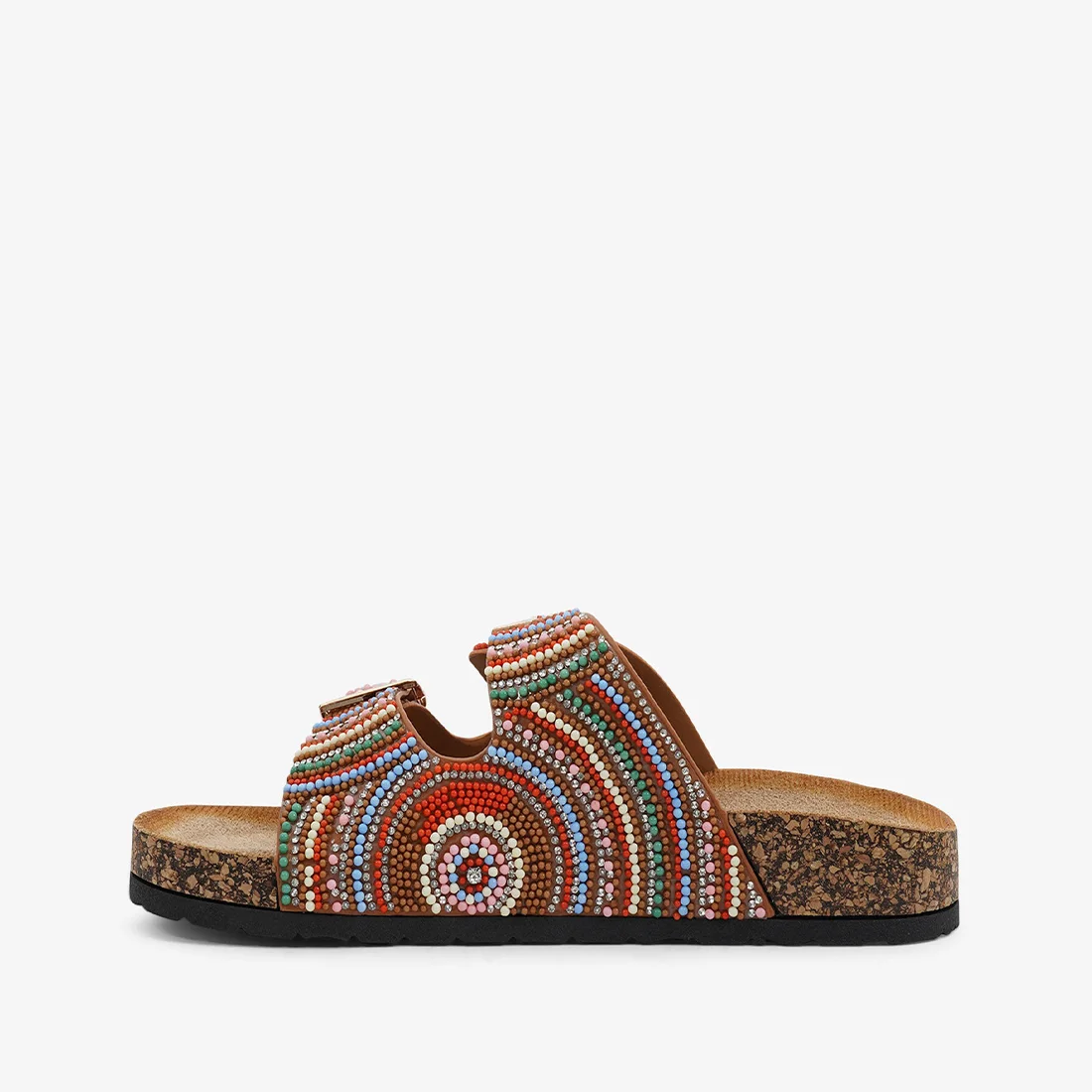 Sandale Plate - Kaki - RK-7