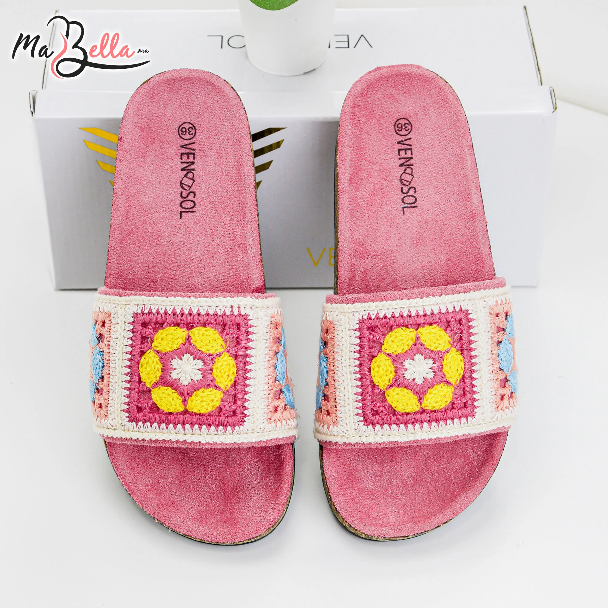 Sandale Plate - Rose - TC-3492