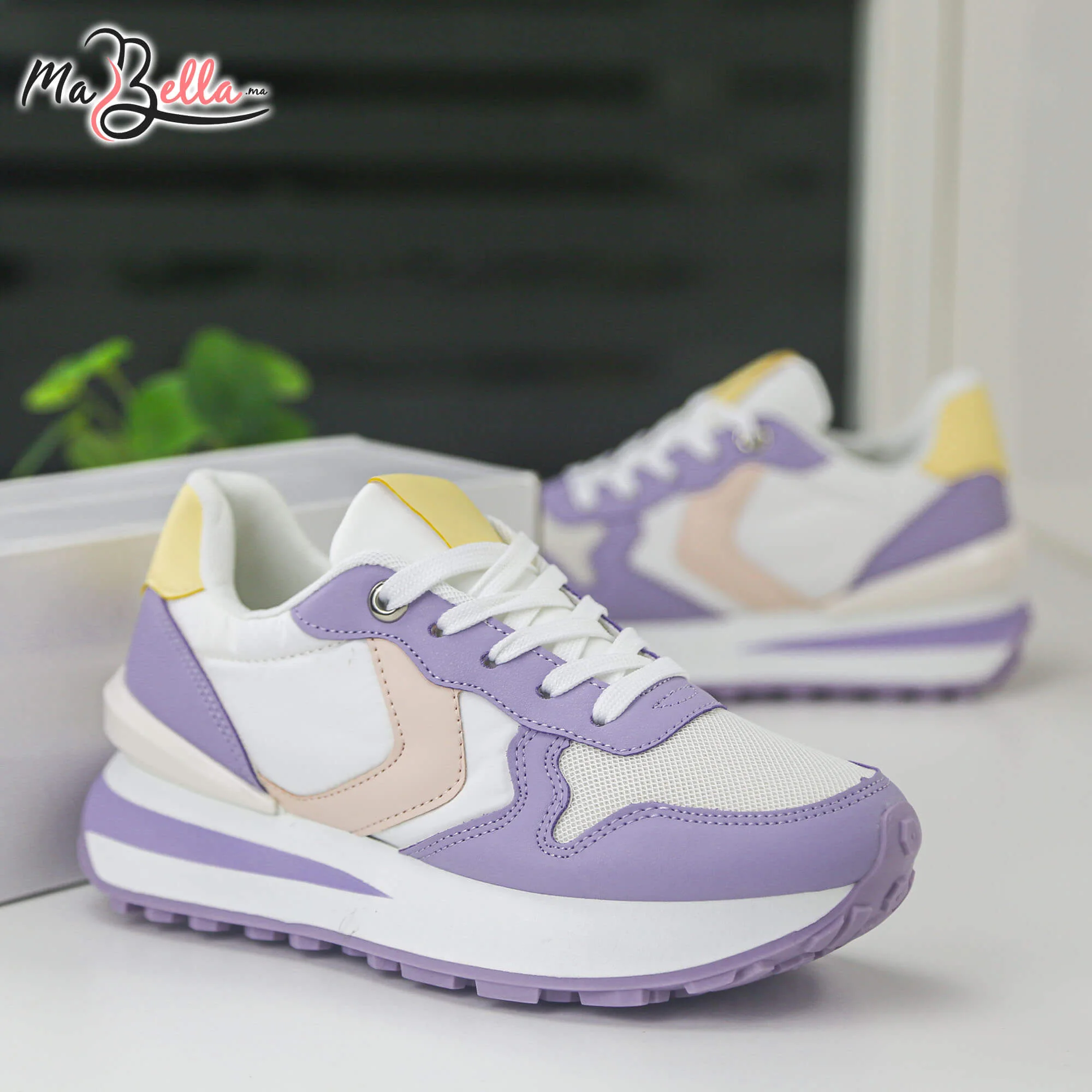 Baskets pour Femmes - Violet - BK-8