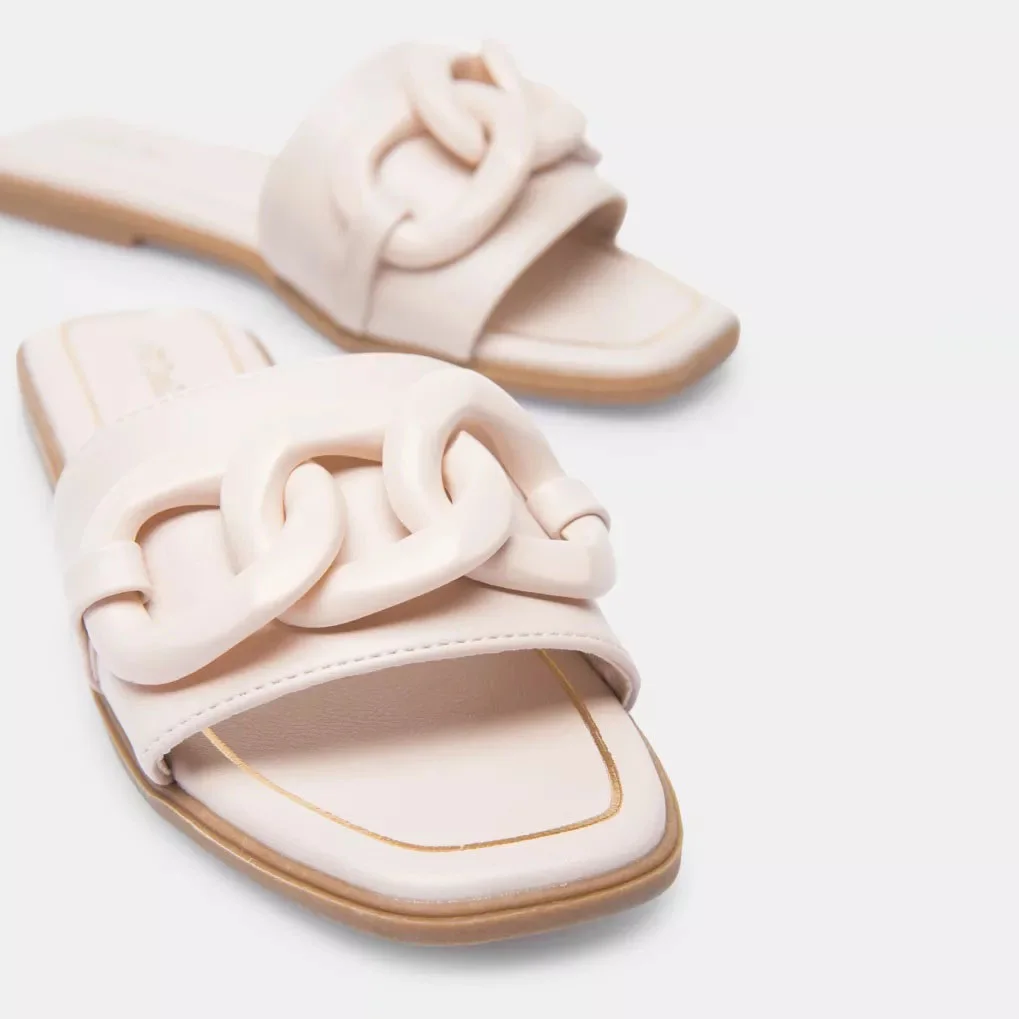 Sandale Plate - Beige - RF-2339