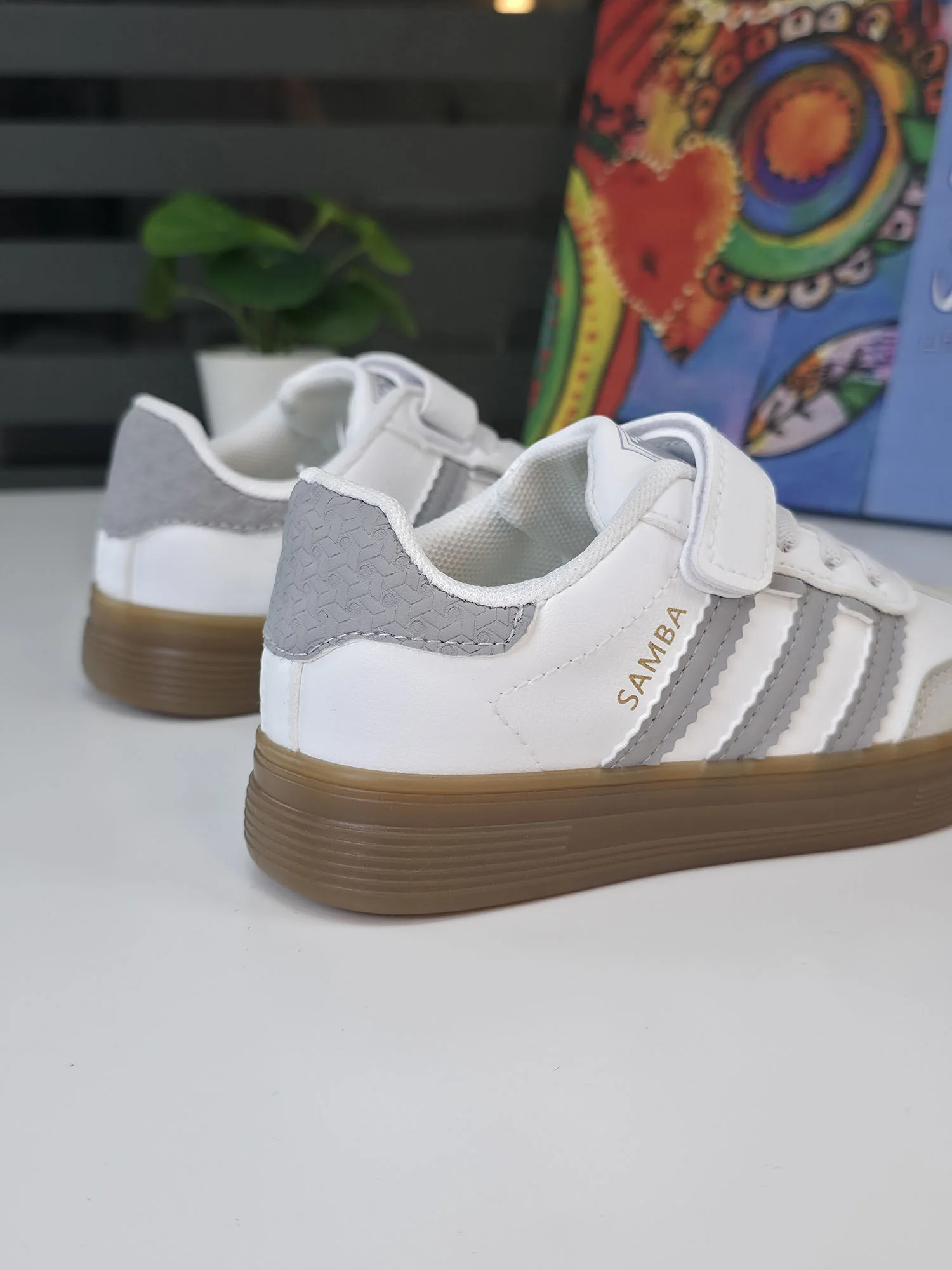 Baskets pour Enfants - Gris - L-5