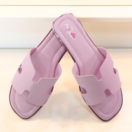 Sandale Plate - Violet - HRMS-01