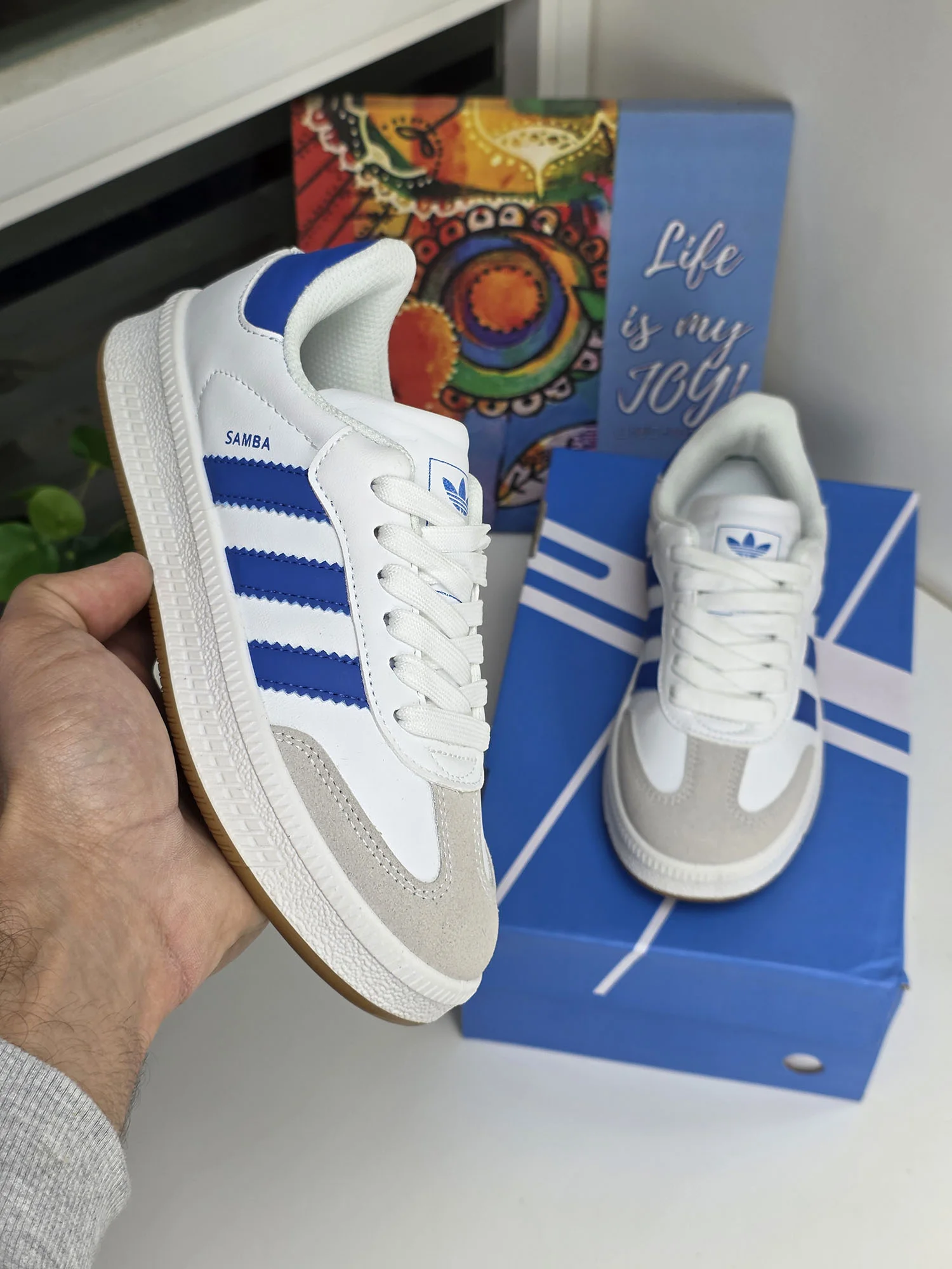 Baskets - Bleu - SB-7