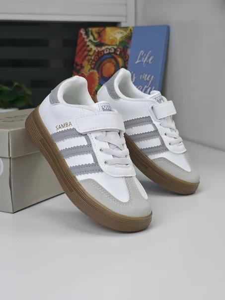 Baskets pour Enfants - Gris - L-5