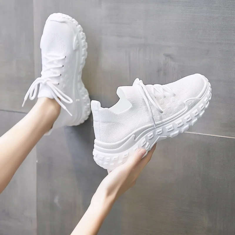 Baskets pour Femmes - Blanc - RF9007