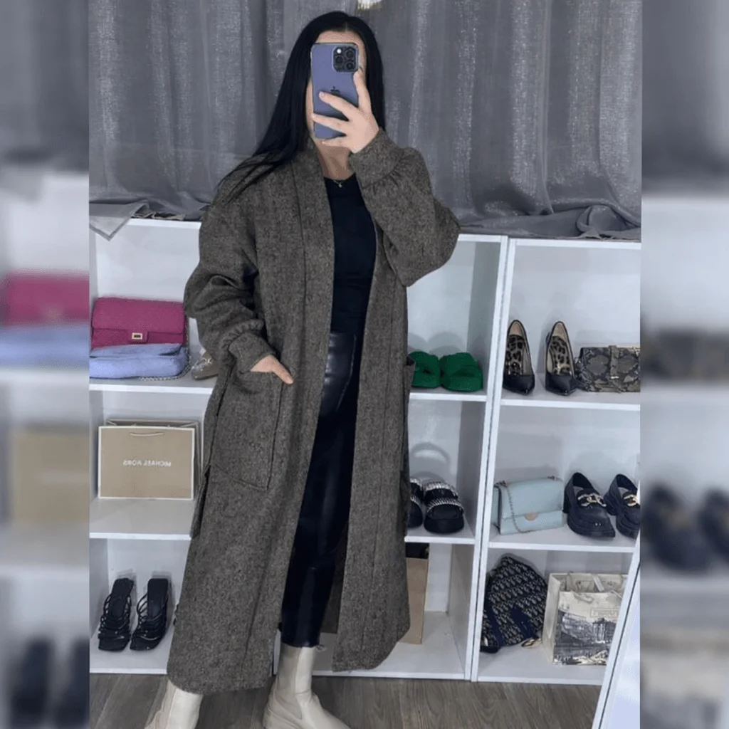 Manteau Cape en Cachemire pour Femme