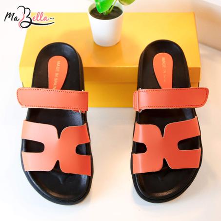 Sandale Plate - Orange - HRMS-100-22