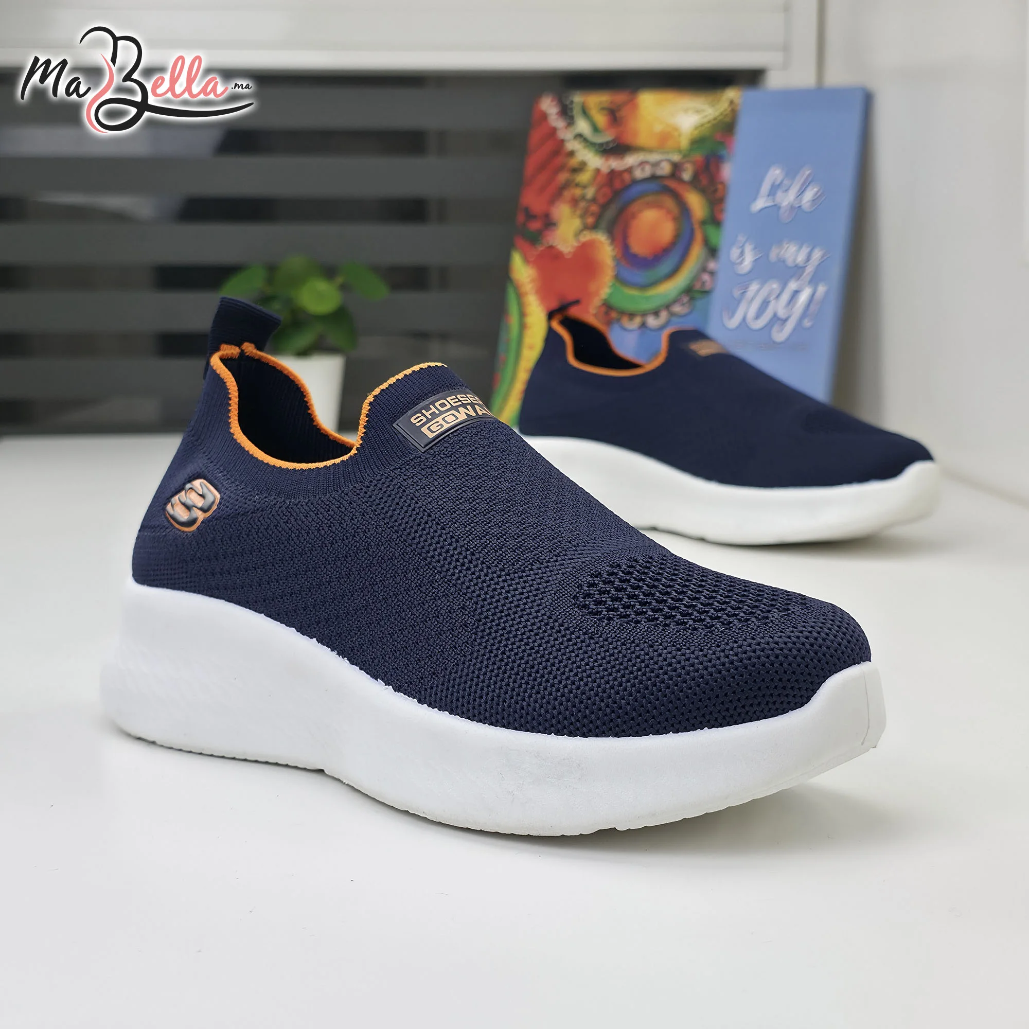 Baskets pour Femmes - Bleu - OC-B8