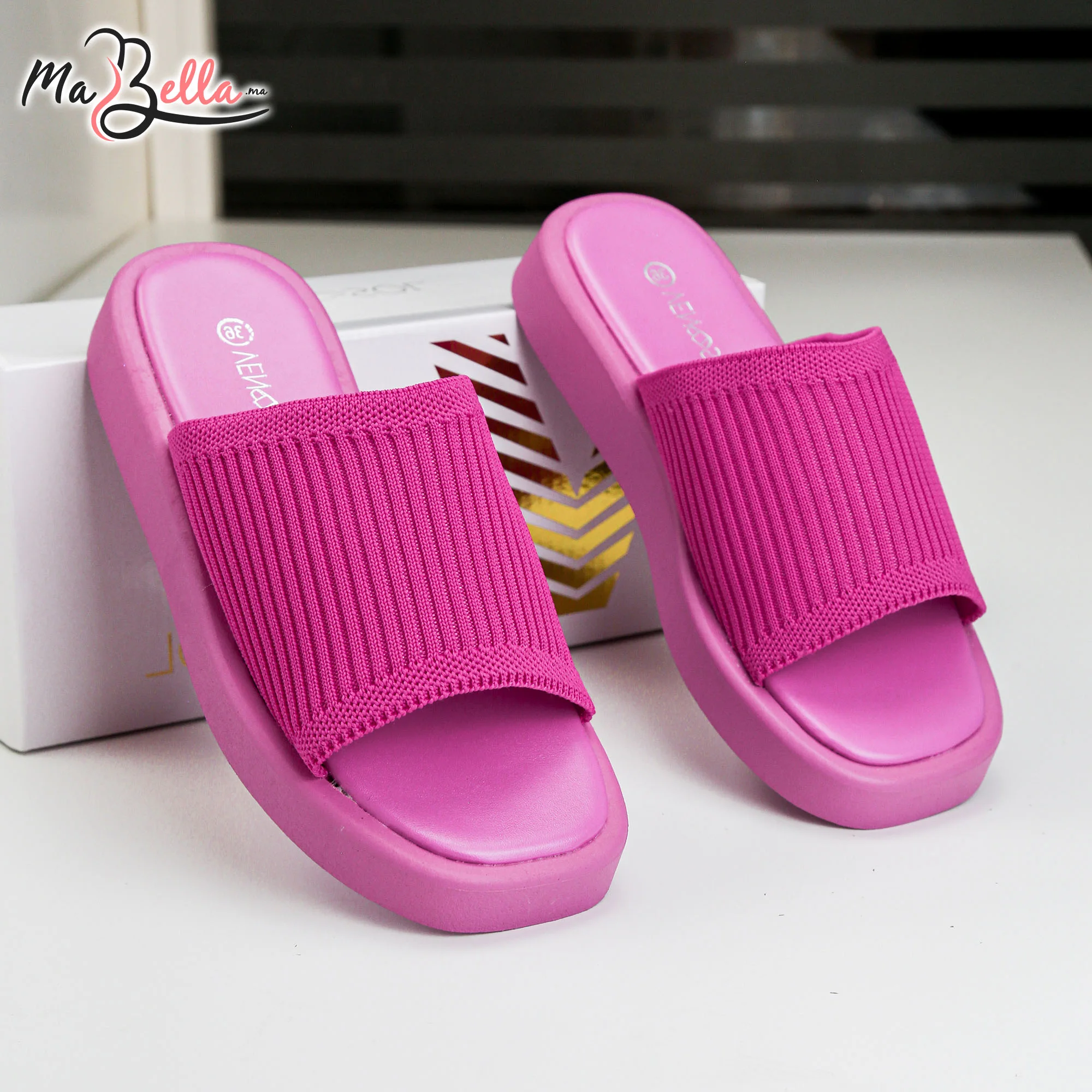 Sandale Plate - Rose - TP-3878