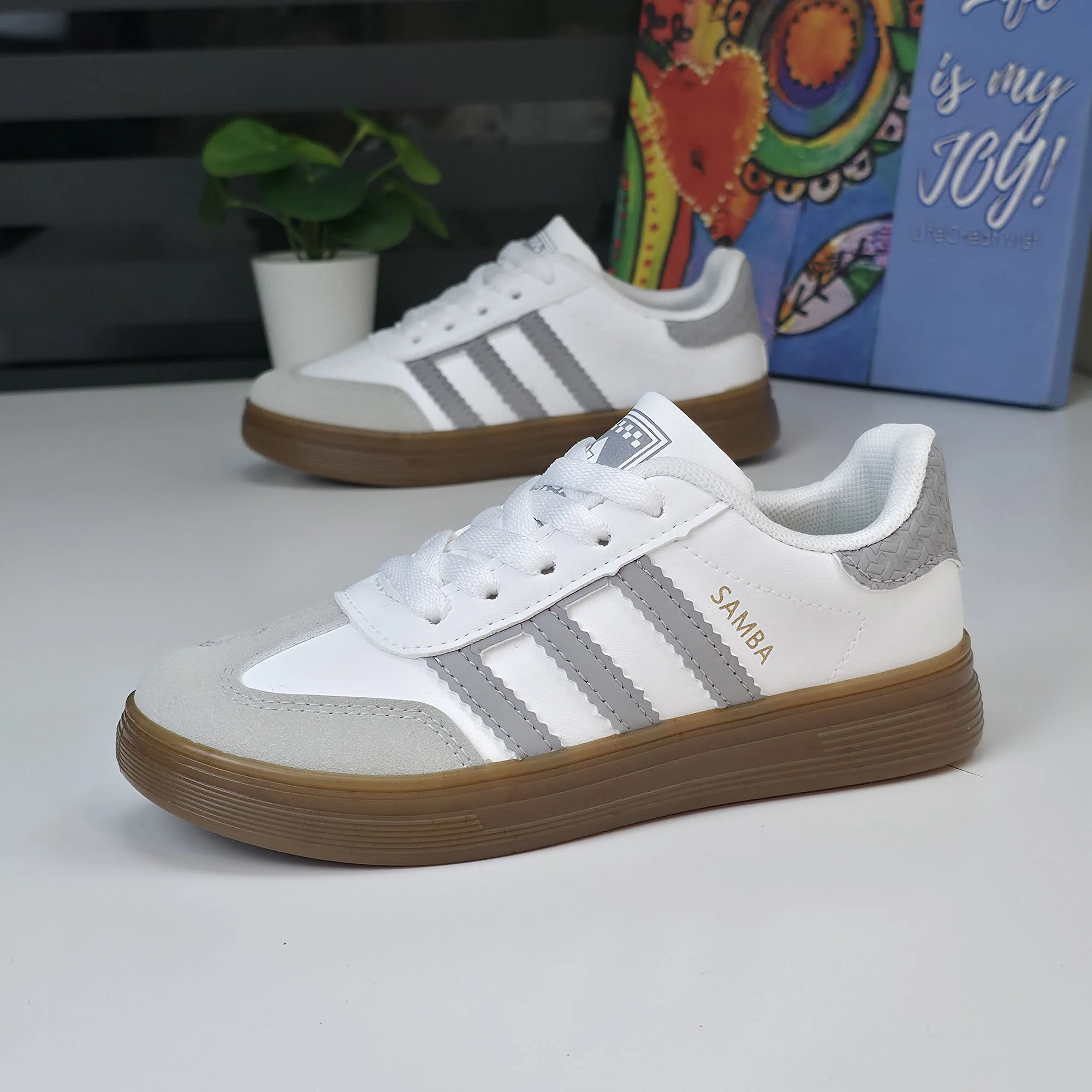 Baskets pour Enfants - Gris - L-12