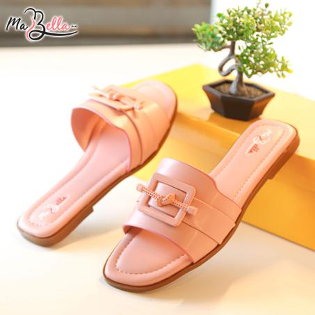 Sandale Plate - Rose - LA TRÉCE-2500