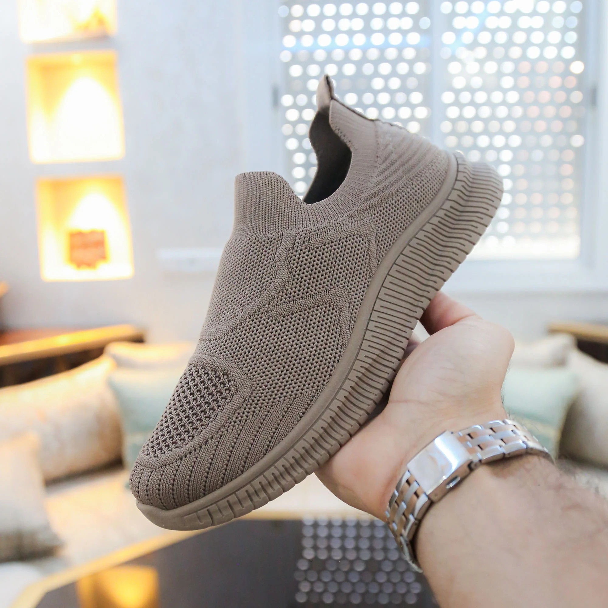 Baskets pour Femmes - Marron - OC-B9