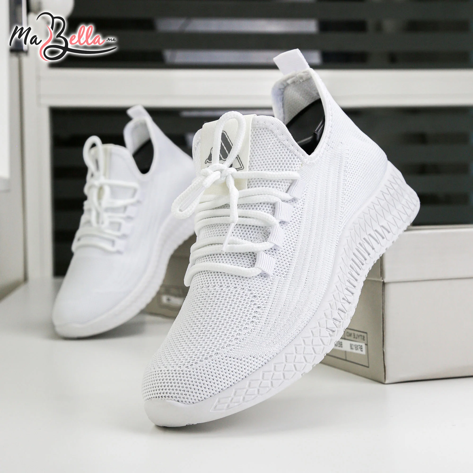 Baskets pour Femmes - Blanc - SDK-01