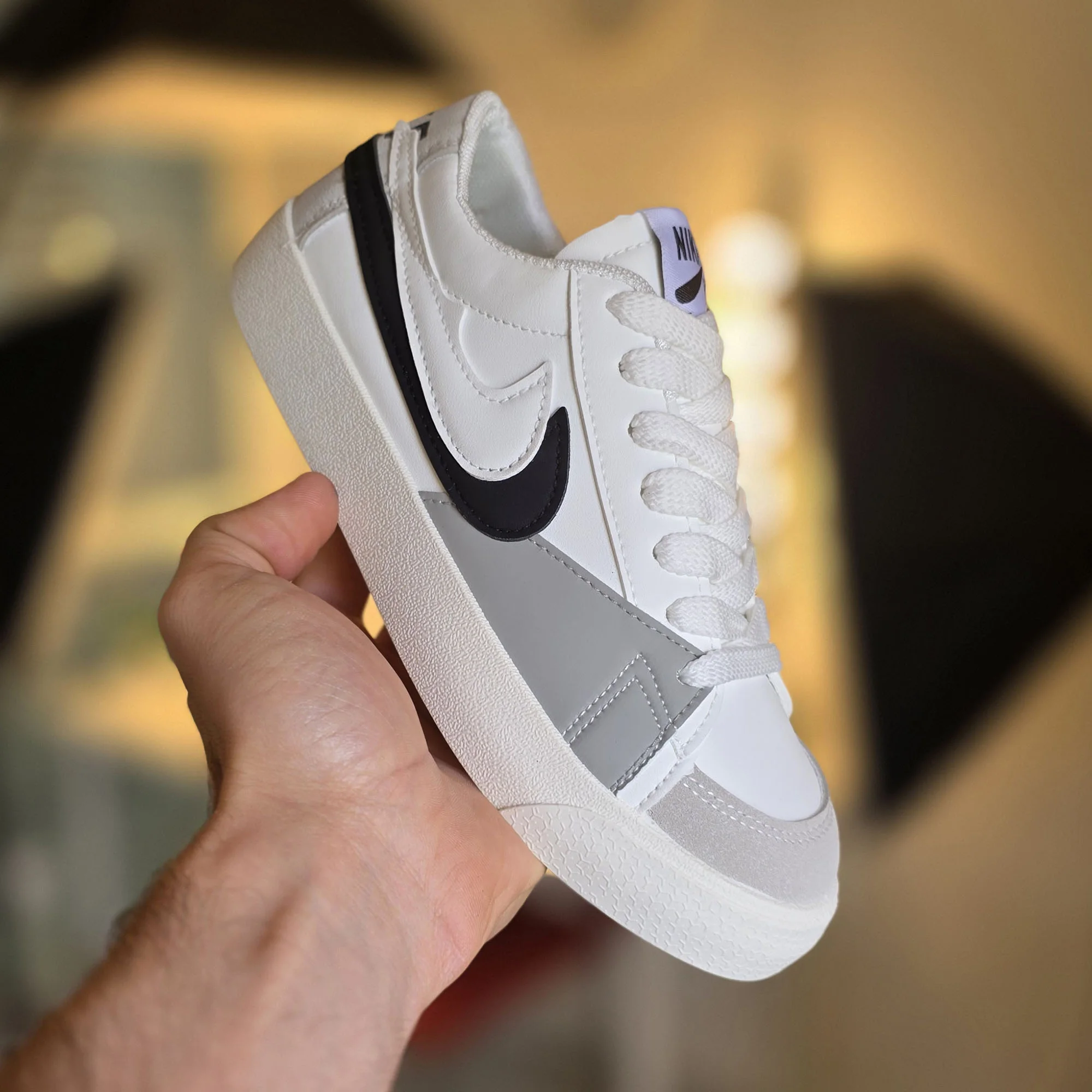 Baskets pour Femmes - White/Black - K09