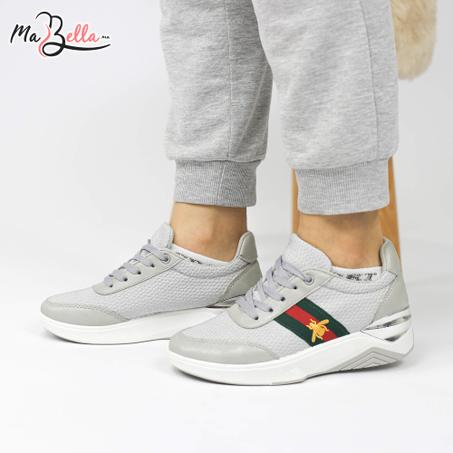 Baskets pour Femmes - Gris - RF27-N7