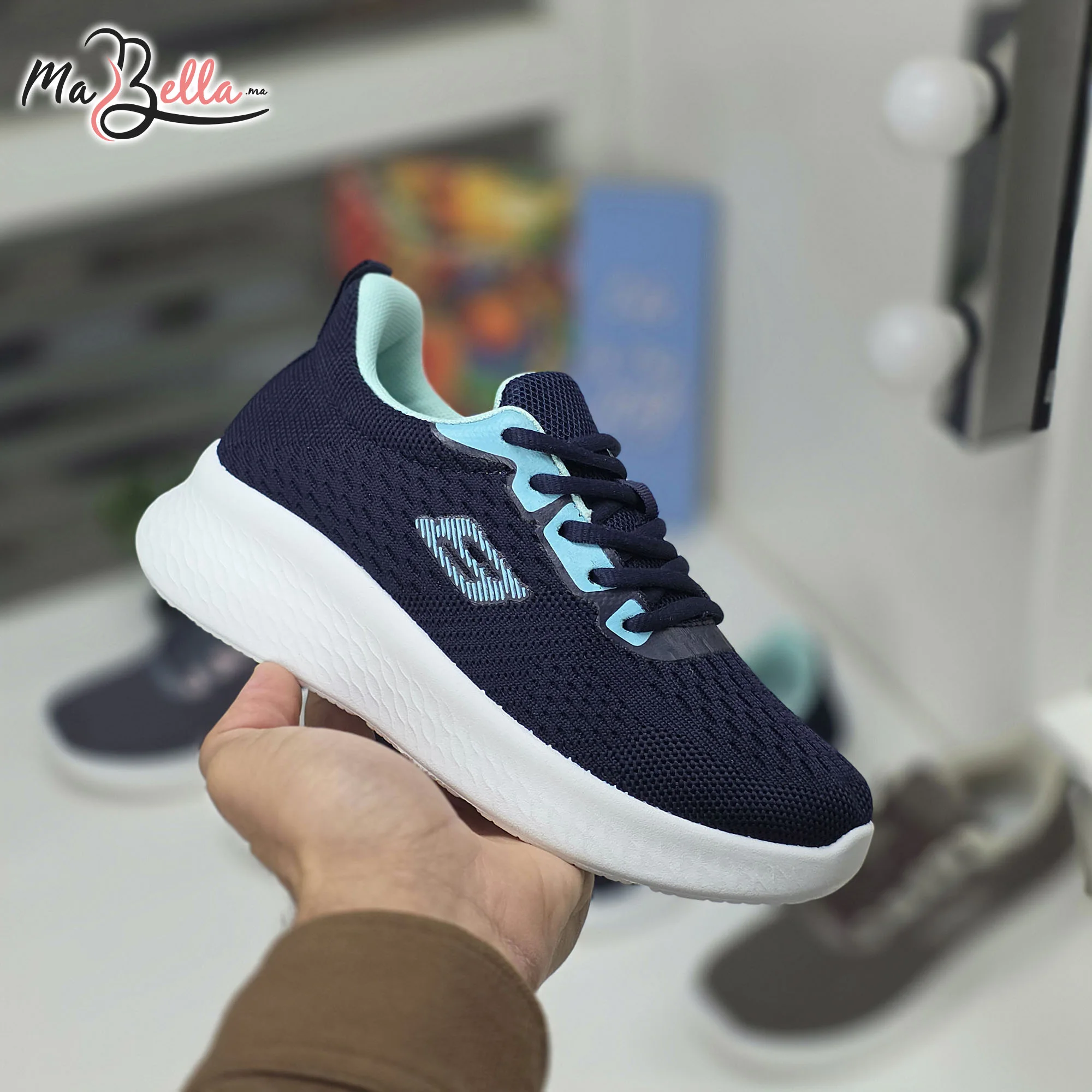 Baskets pour Femmes - Bleu Marine - OC-S8