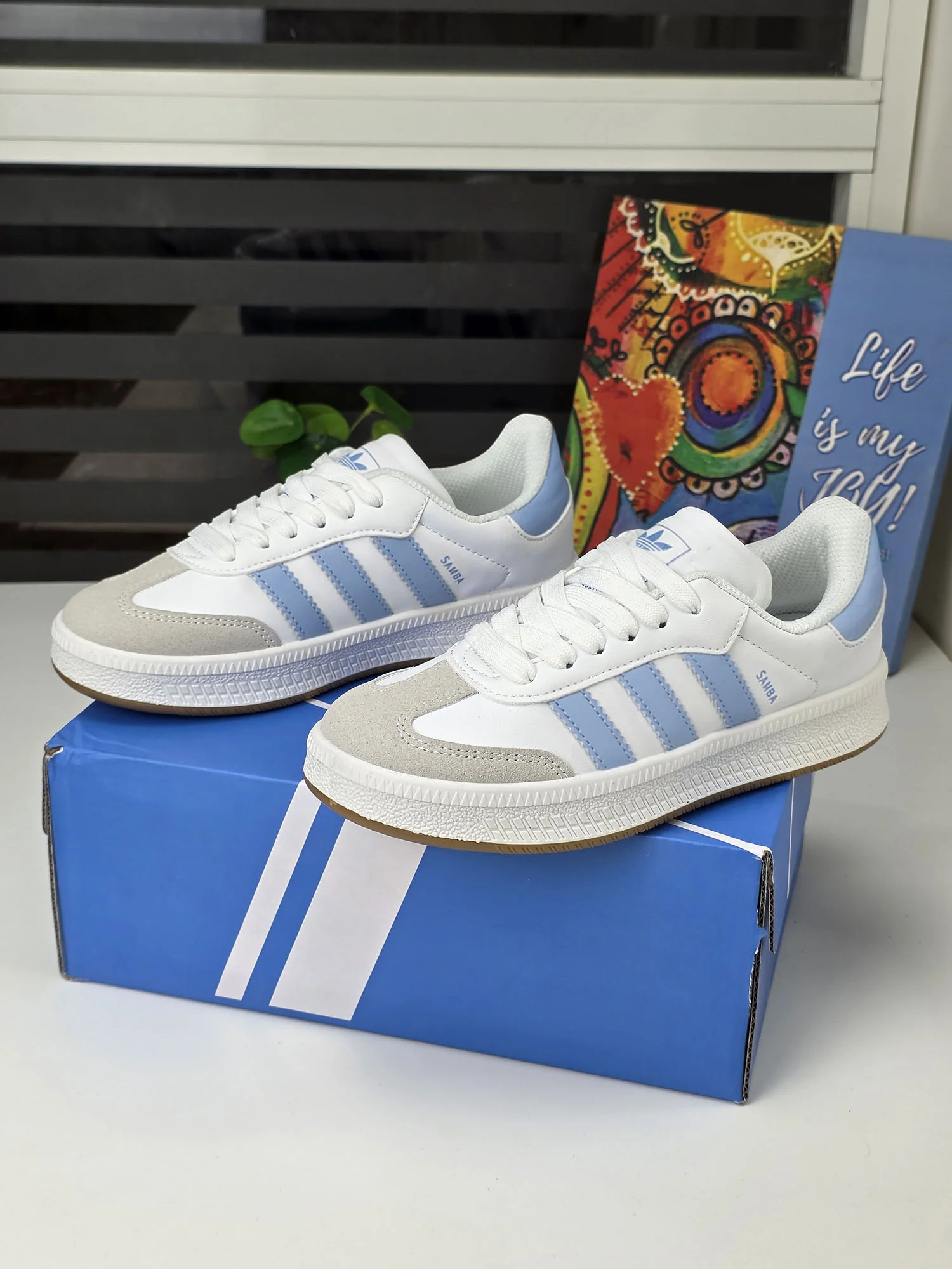 Baskets - Bleu Ciel - SB-7