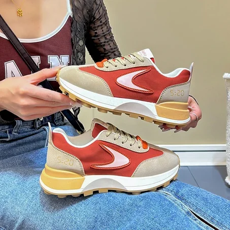 Baskets pour Femmes - Rouge - RS2008