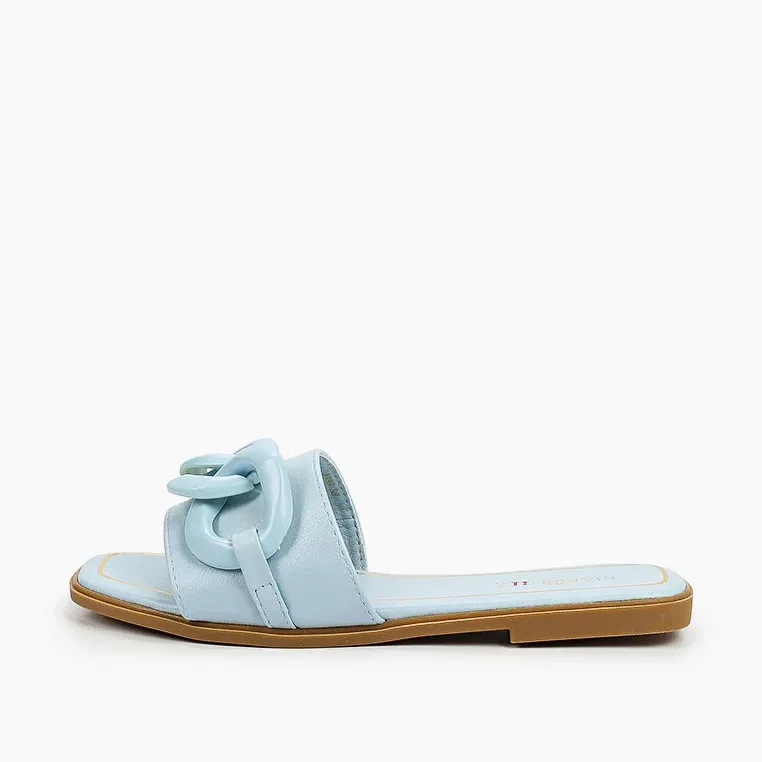 Sandale Plate - Bleu - RF-2339