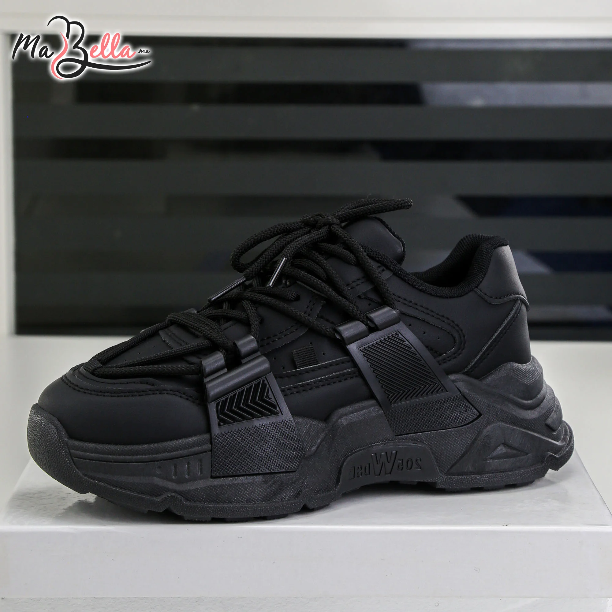 Baskets pour Femmes - Noir - JC-79