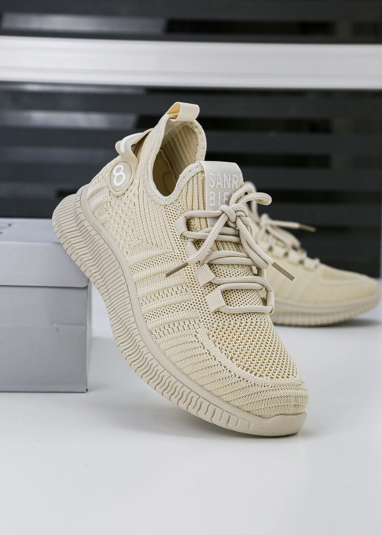 Baskets pour Femmes - Beige - OC-Y9