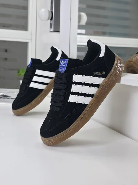 Baskets en Daim - Noir - SZ-14