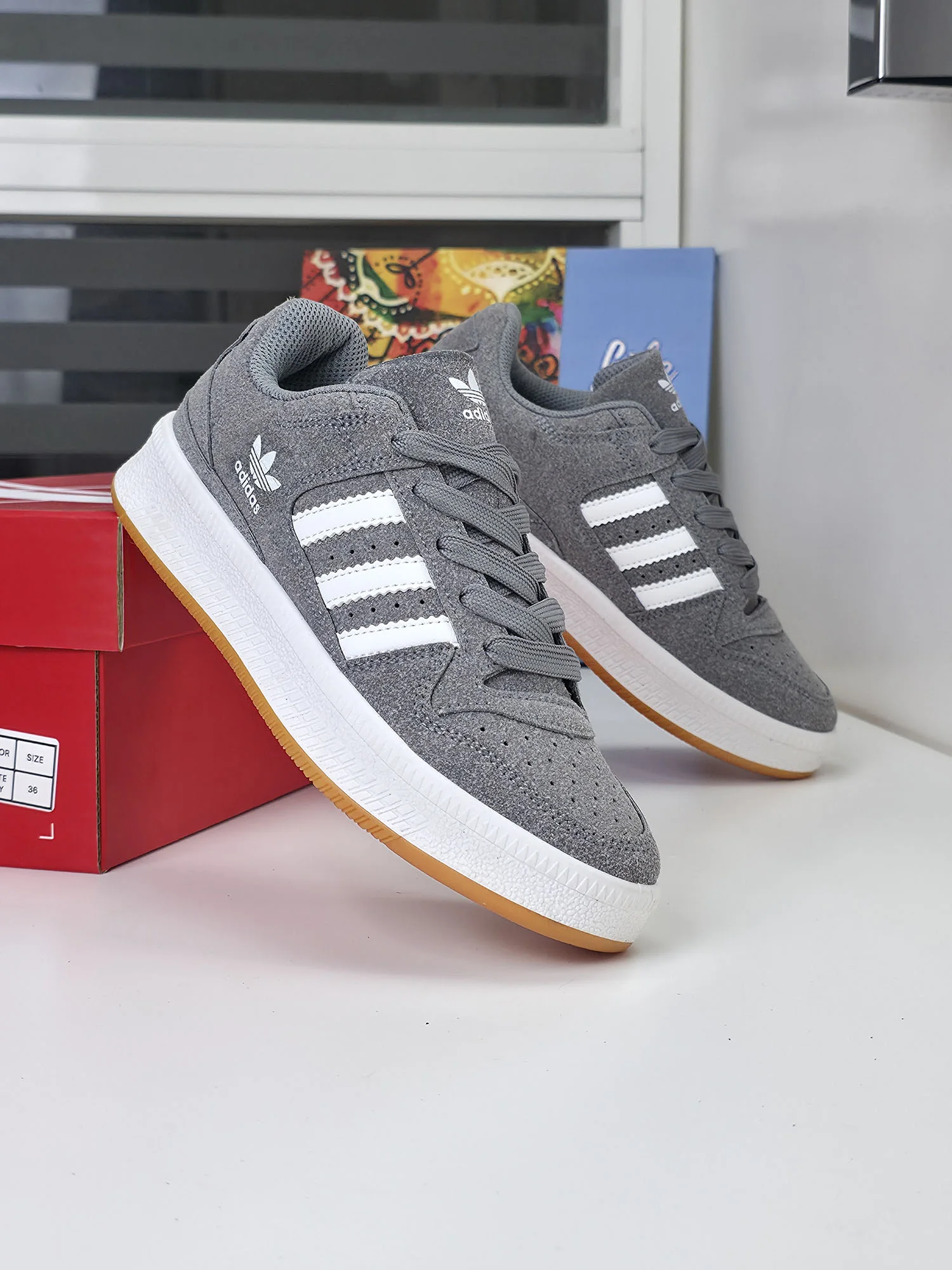 Baskets - Gris - AD-38