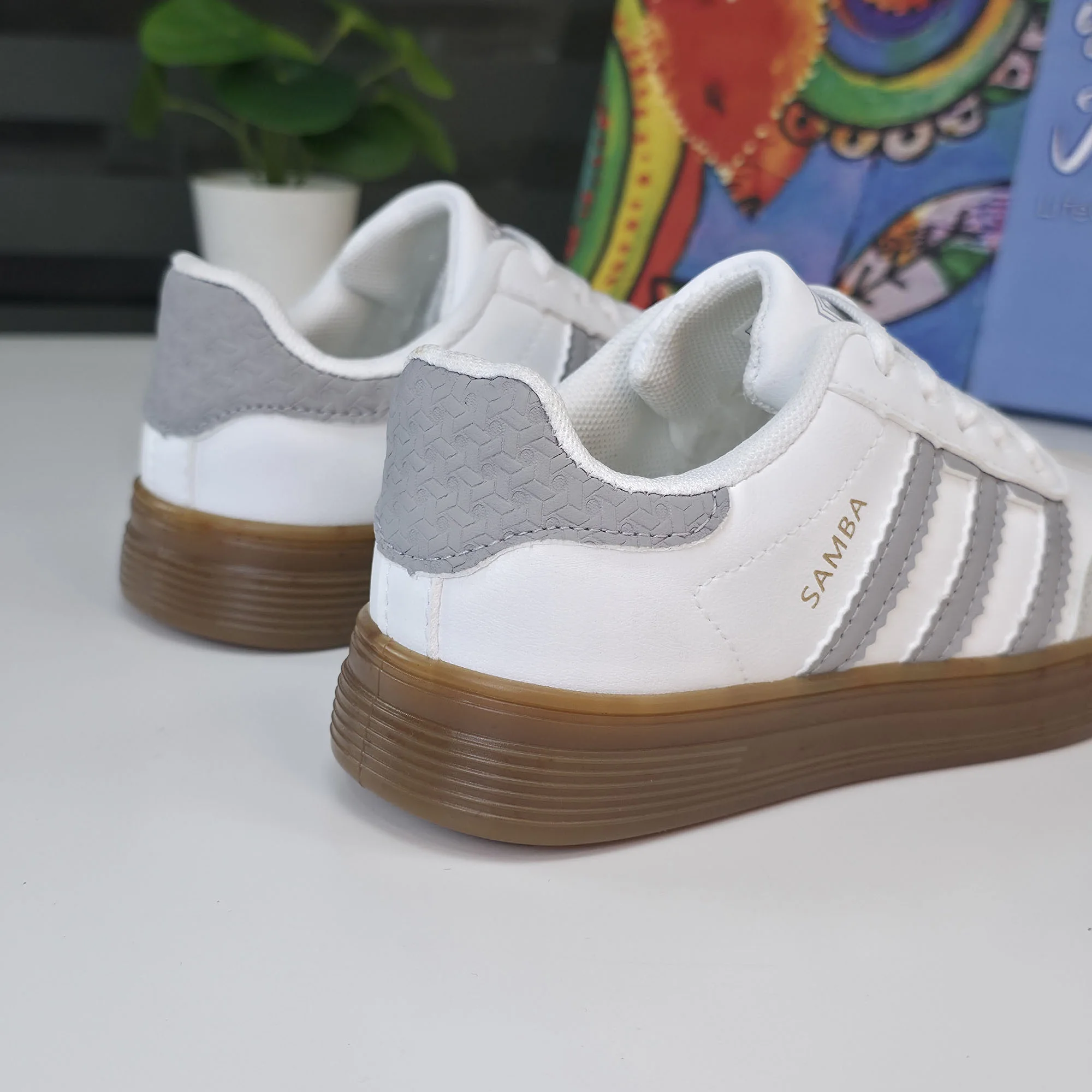 Baskets pour Enfants - Gris - L-12