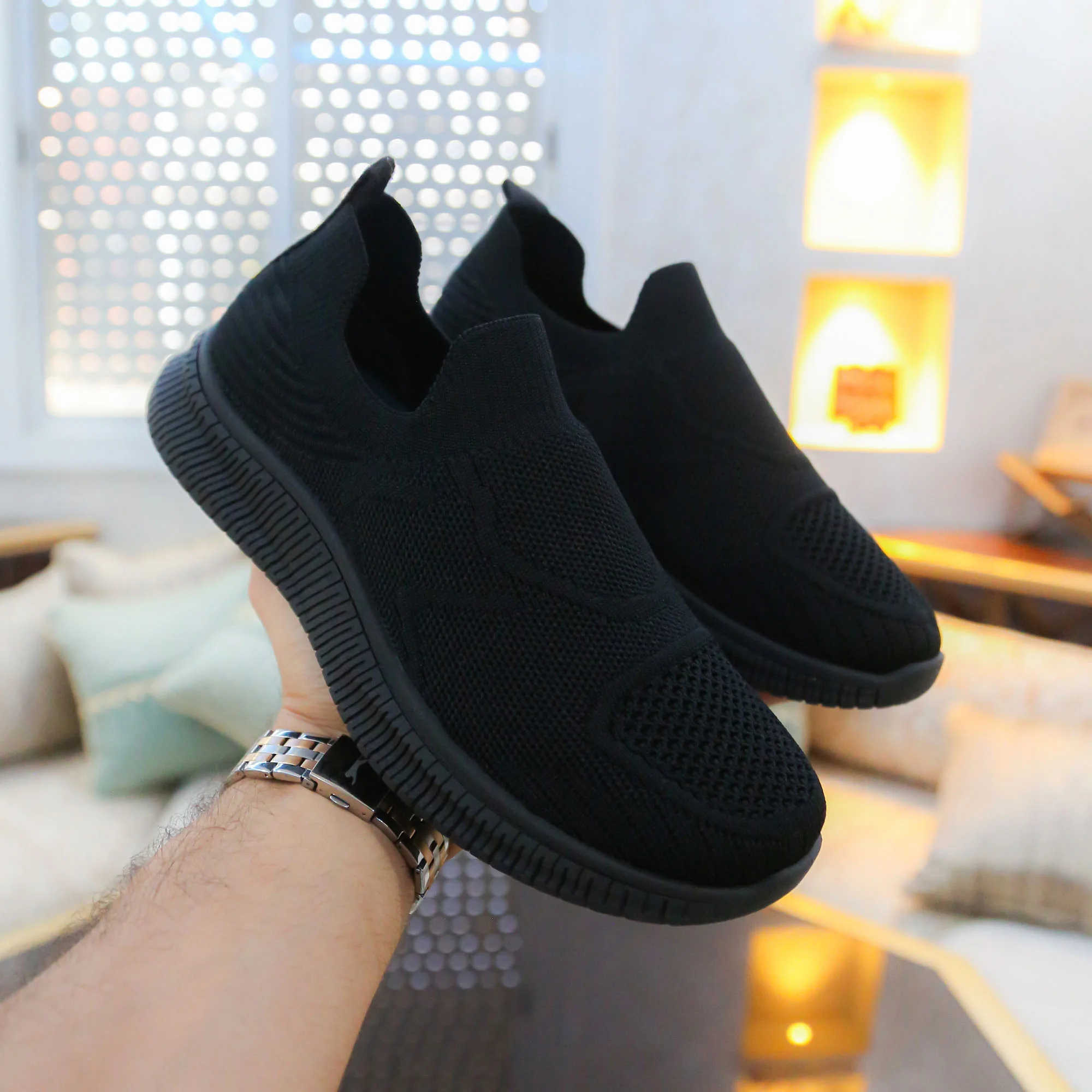 Baskets pour Femmes - Noir - OC-B9