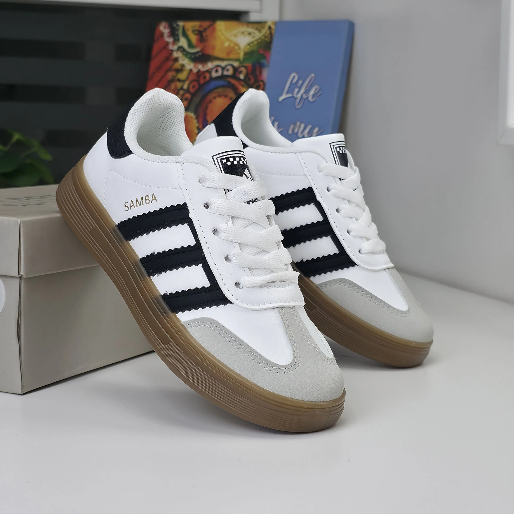 Baskets pour Enfants - Noir - L-12