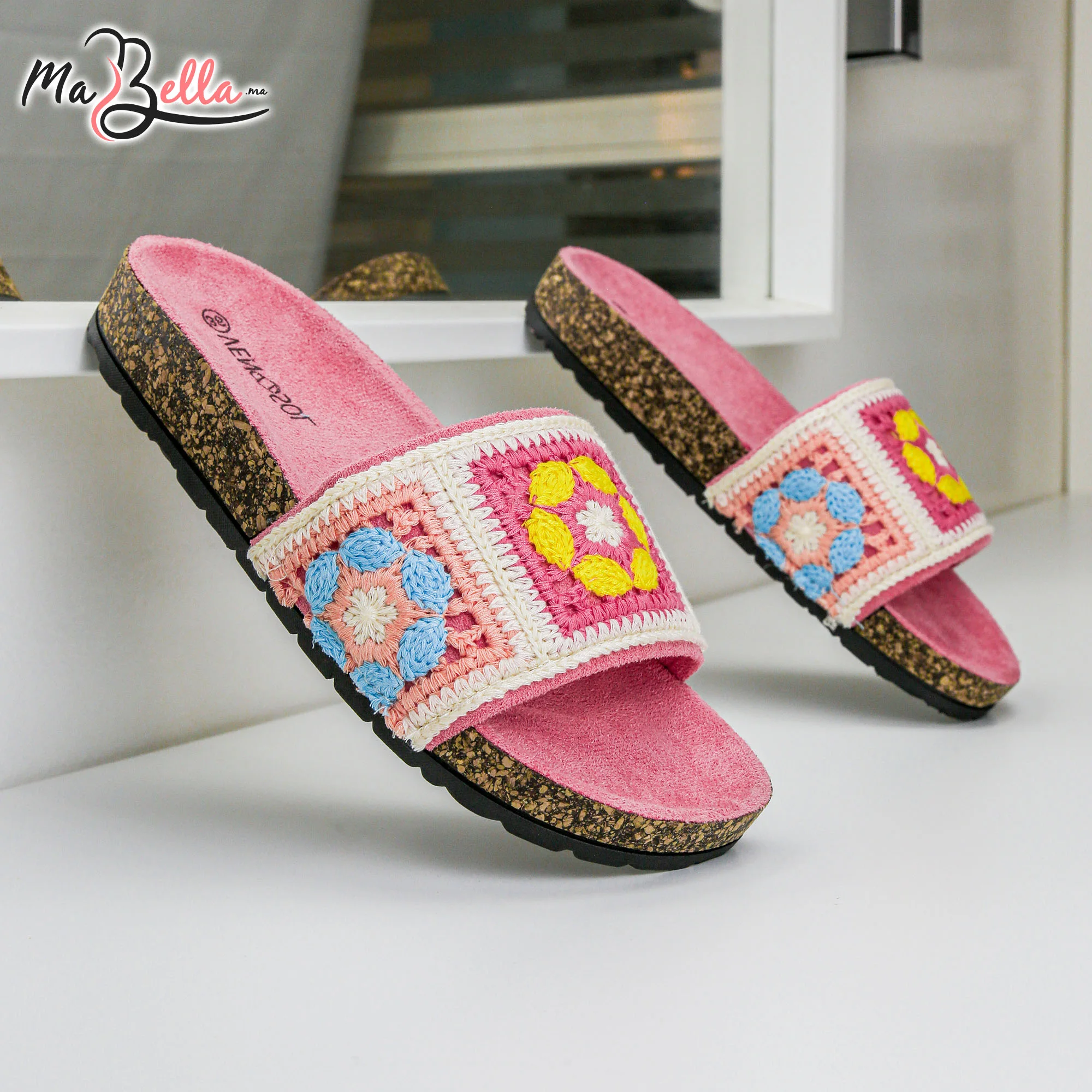 Sandale Plate - Rose - TC-3492