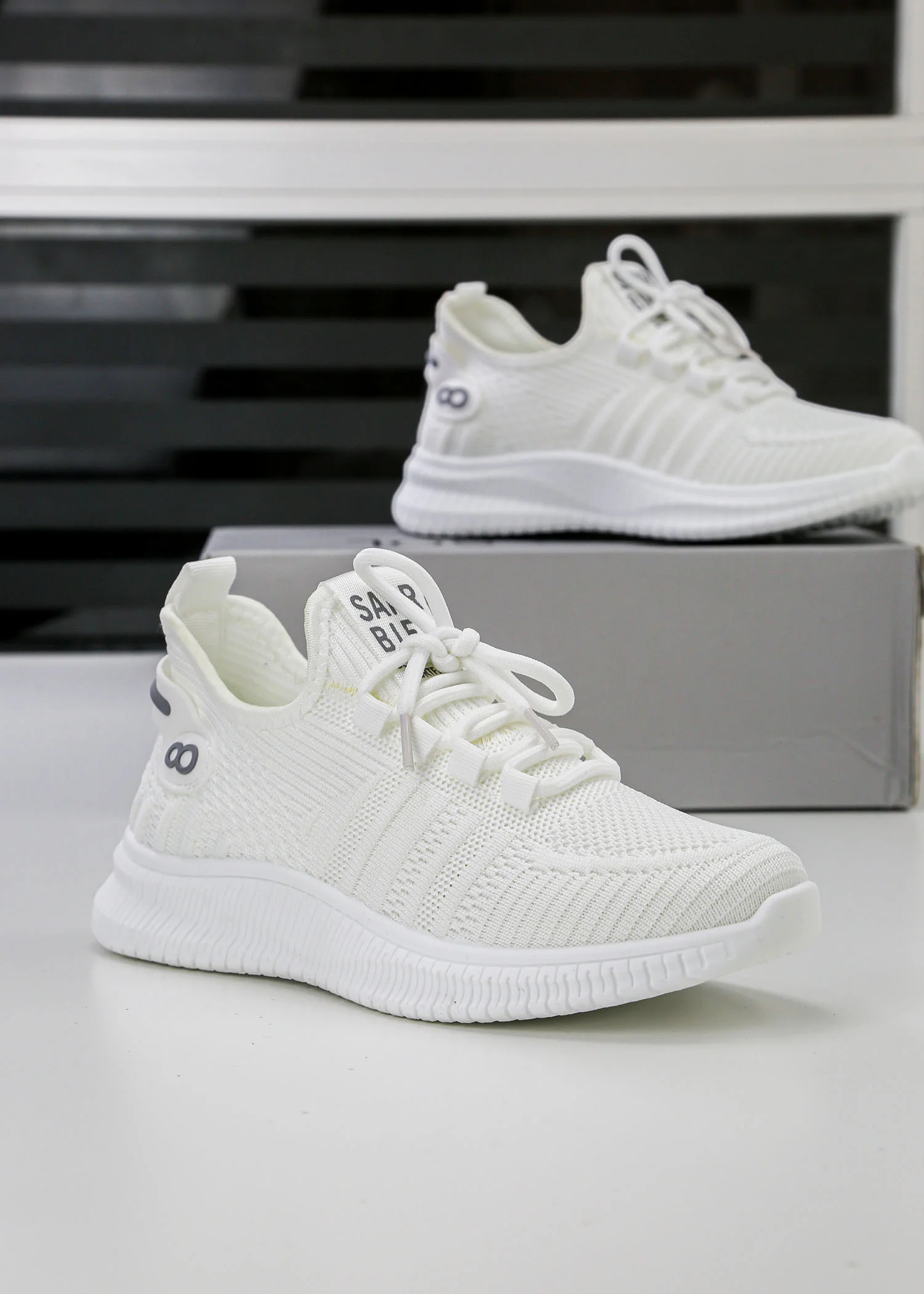 Baskets pour Femmes - Blanc - OC-Y9