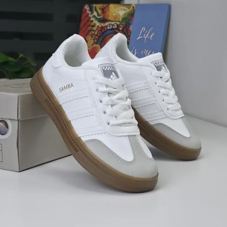 Baskets pour Enfants - Blanc - L-12 L-5