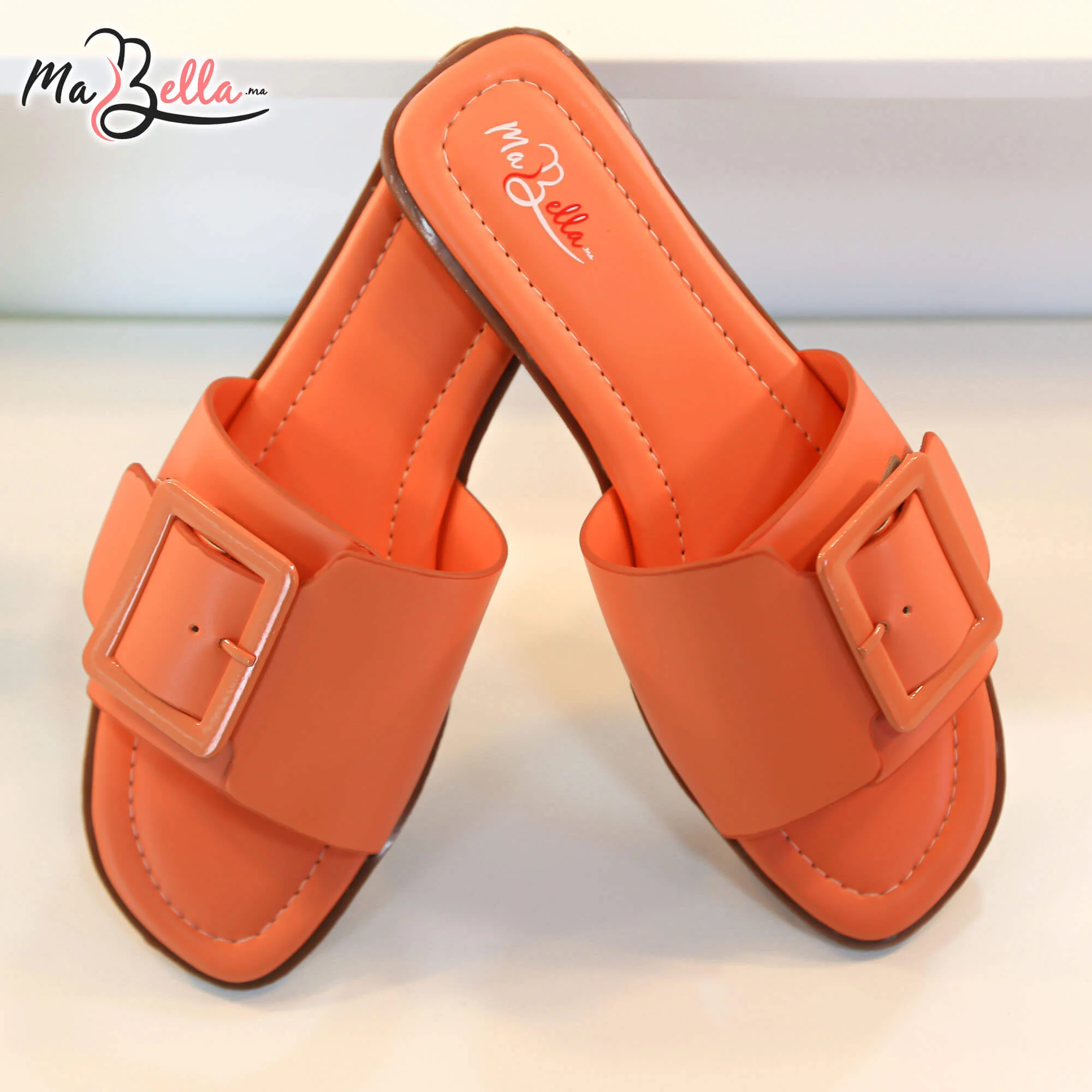 Sandale Plate - Orange - BZIM-2400