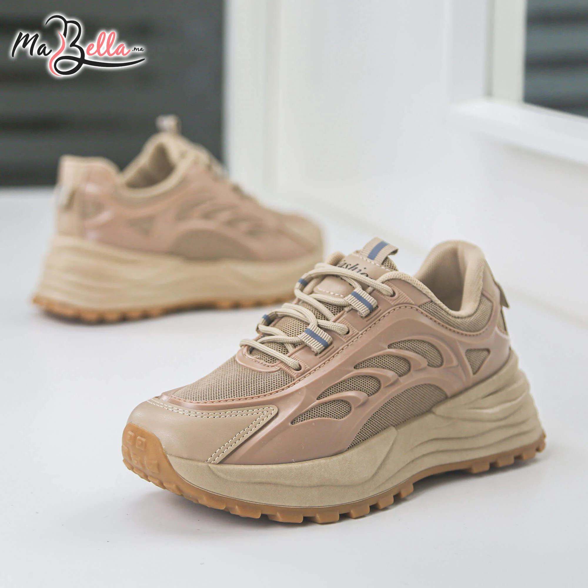 Baskets pour Femmes - Kaki - K17