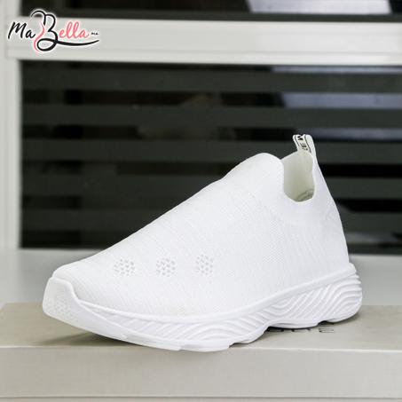 Baskets pour Femmes - Blanc - T9-01