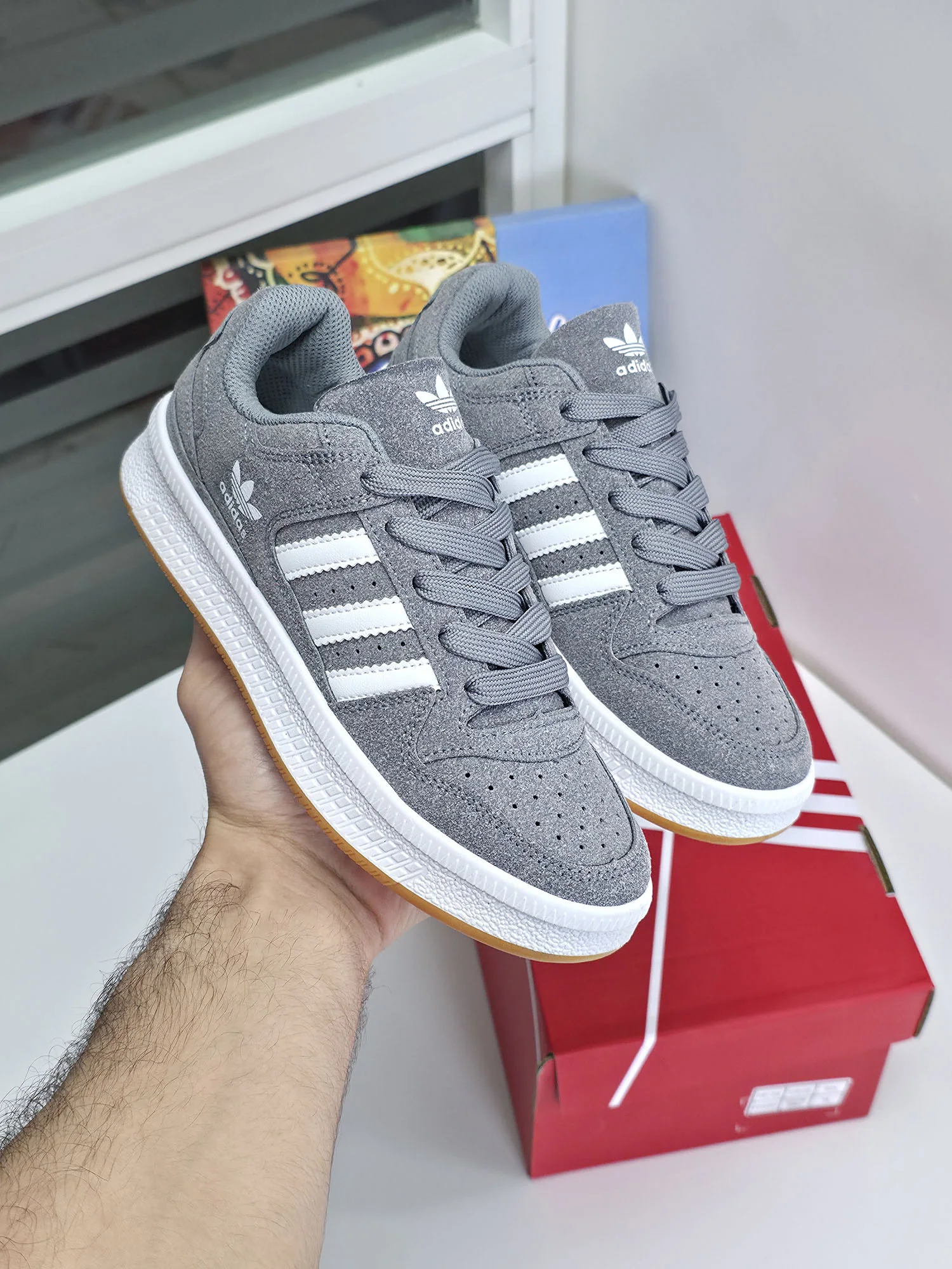 Baskets - Gris - AD-38