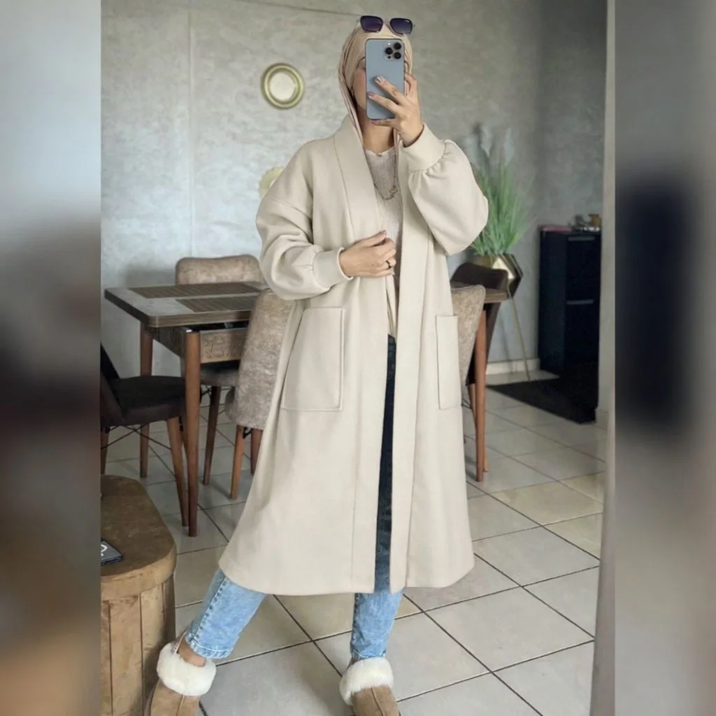 Manteau Cape en Cachemire pour Femme - 4 Couleurs