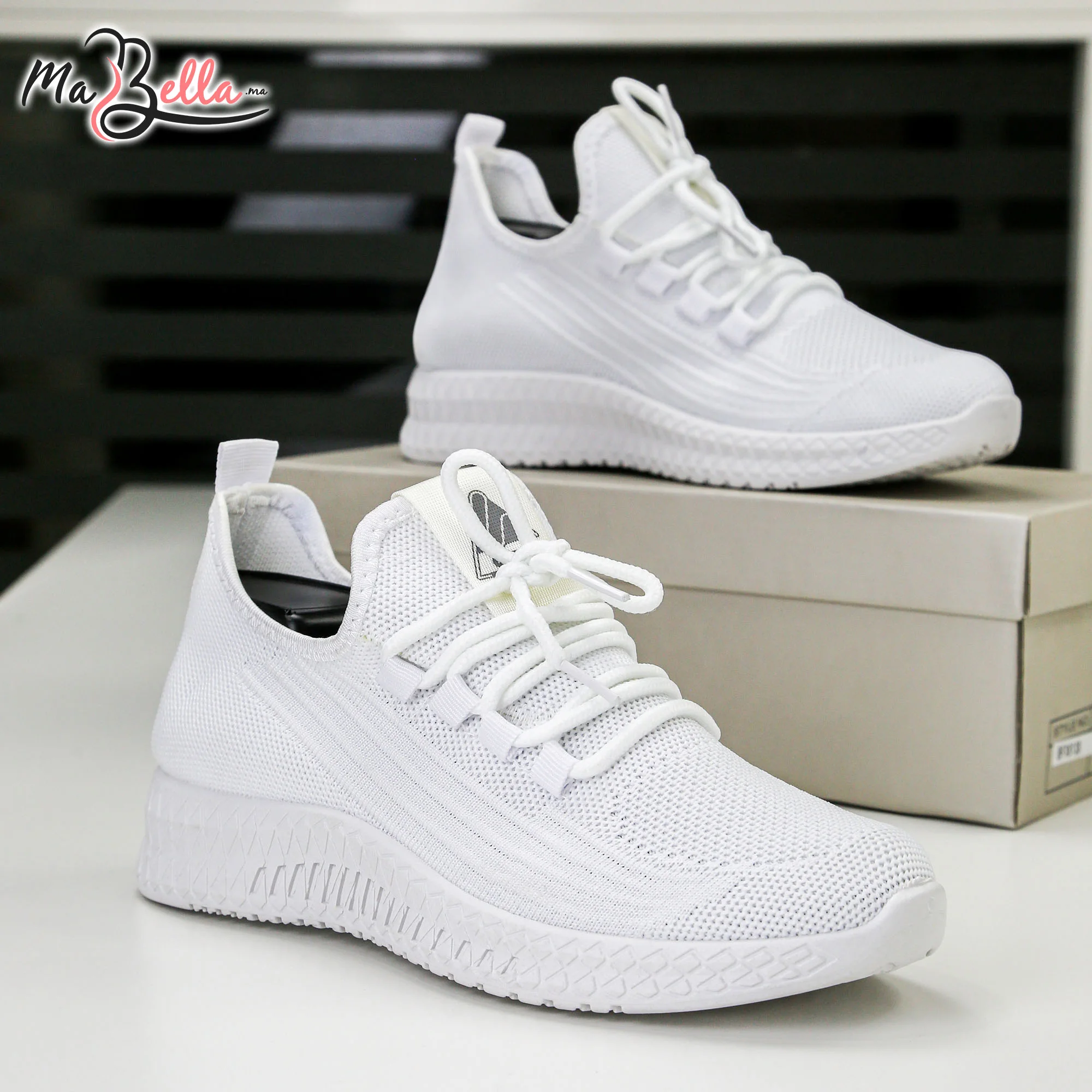 Baskets pour Femmes - Blanc - SDK-01