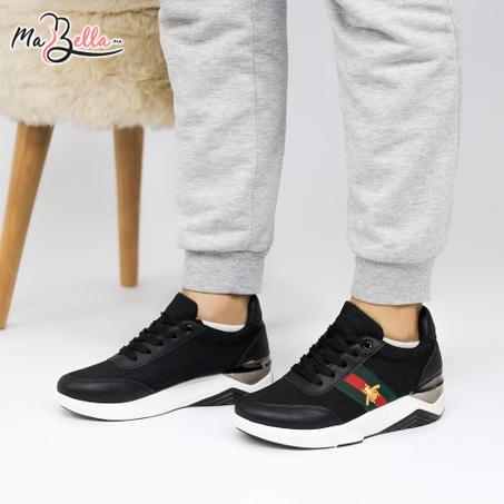 Baskets pour Femmes - Noir - RF27-N7