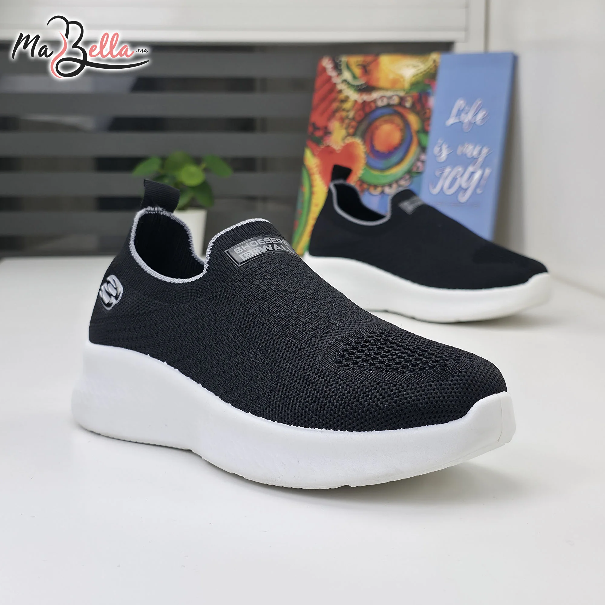 Baskets pour Femmes - Noir - OC-B8