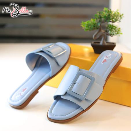 Sandale Plate - Bleu Ciel - BZIM-2400