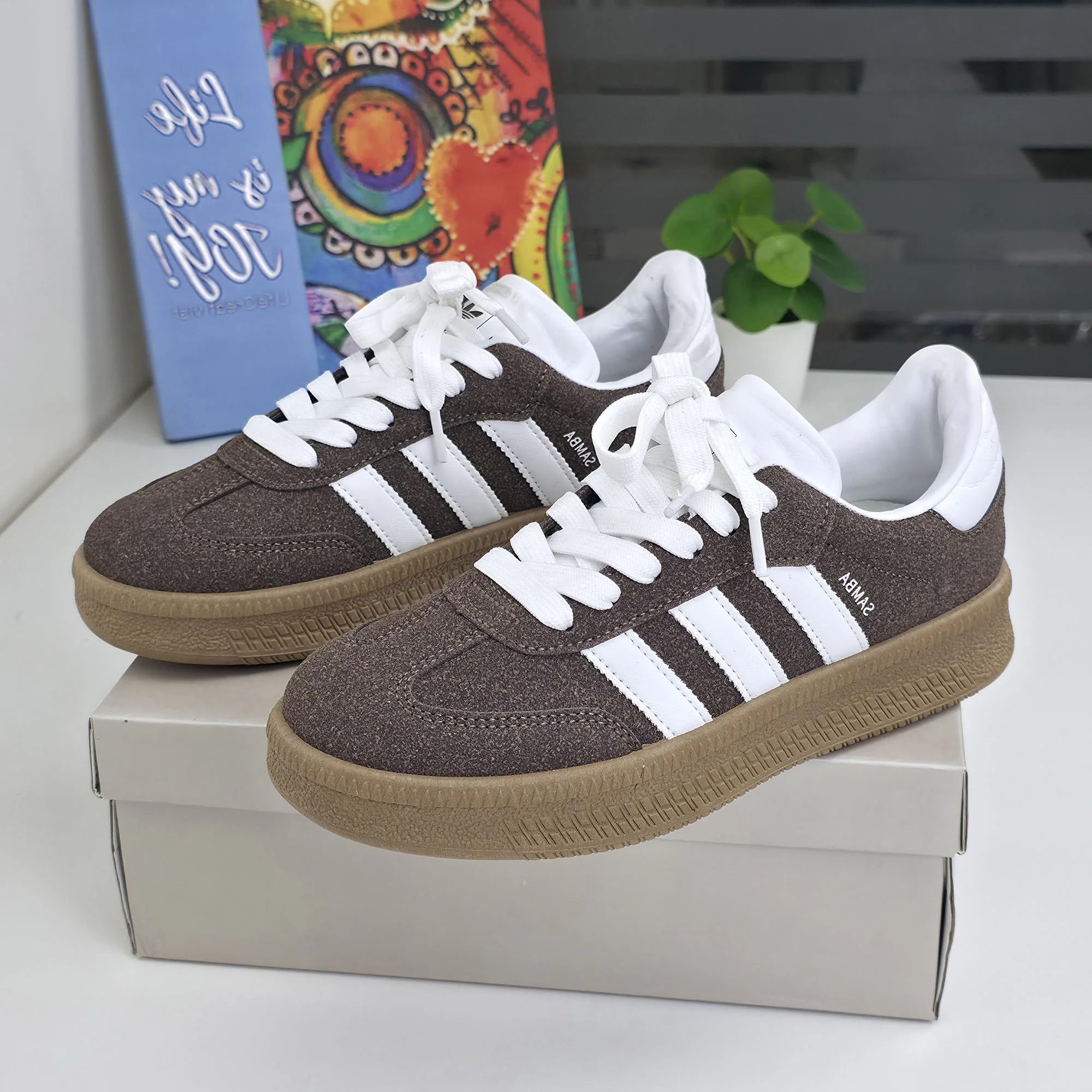 Baskets pour Femmes - Marron - SB-5