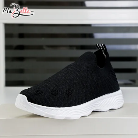 Baskets pour Femmes - Noir - T9-01