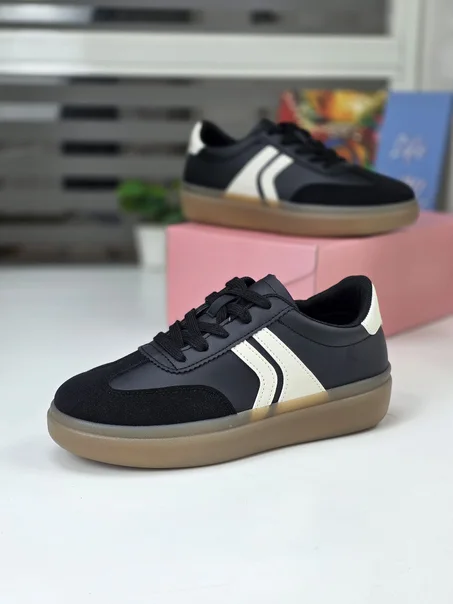 Baskets - Noir/Beige - MB88-712