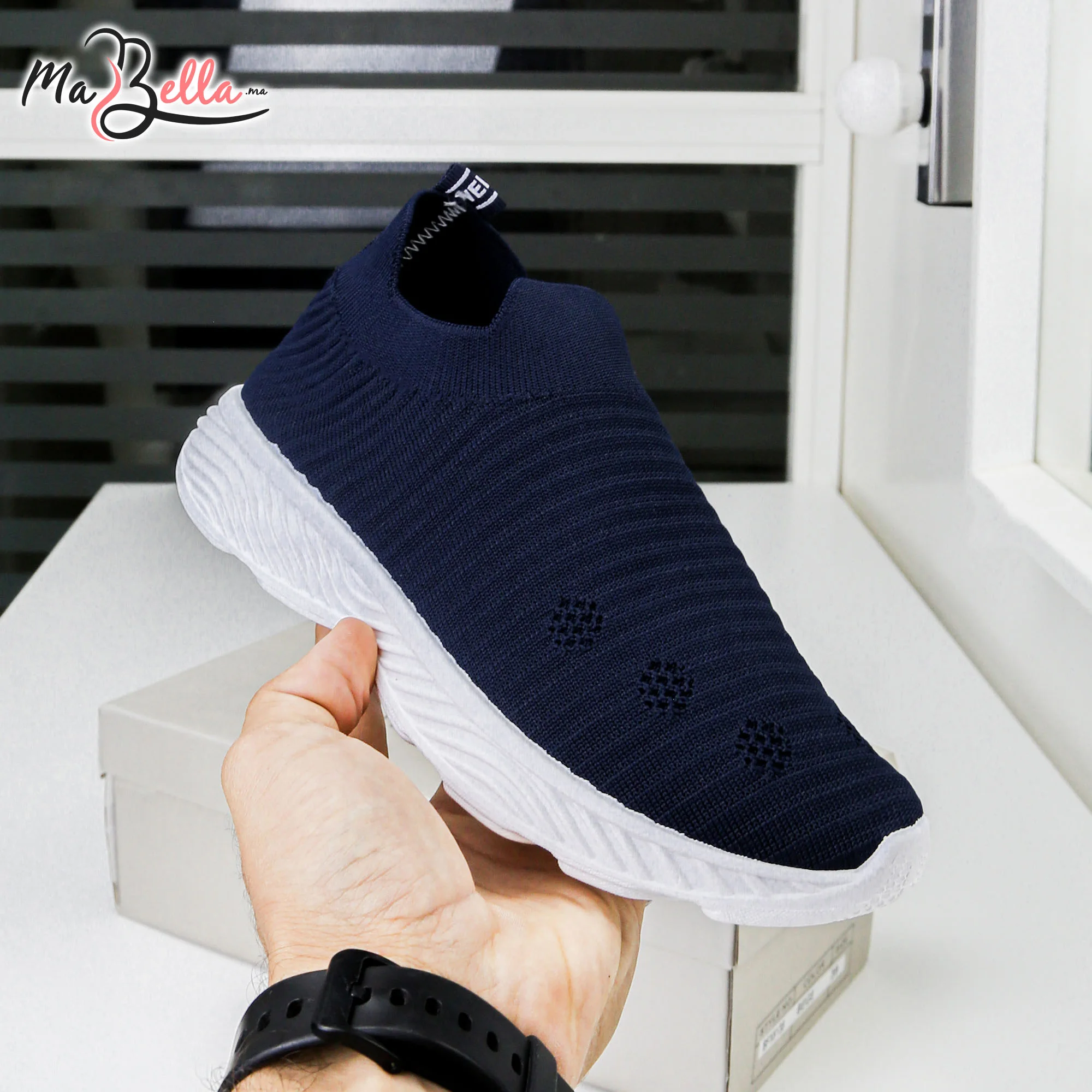 Baskets pour Femmes - Bleu - T9-01