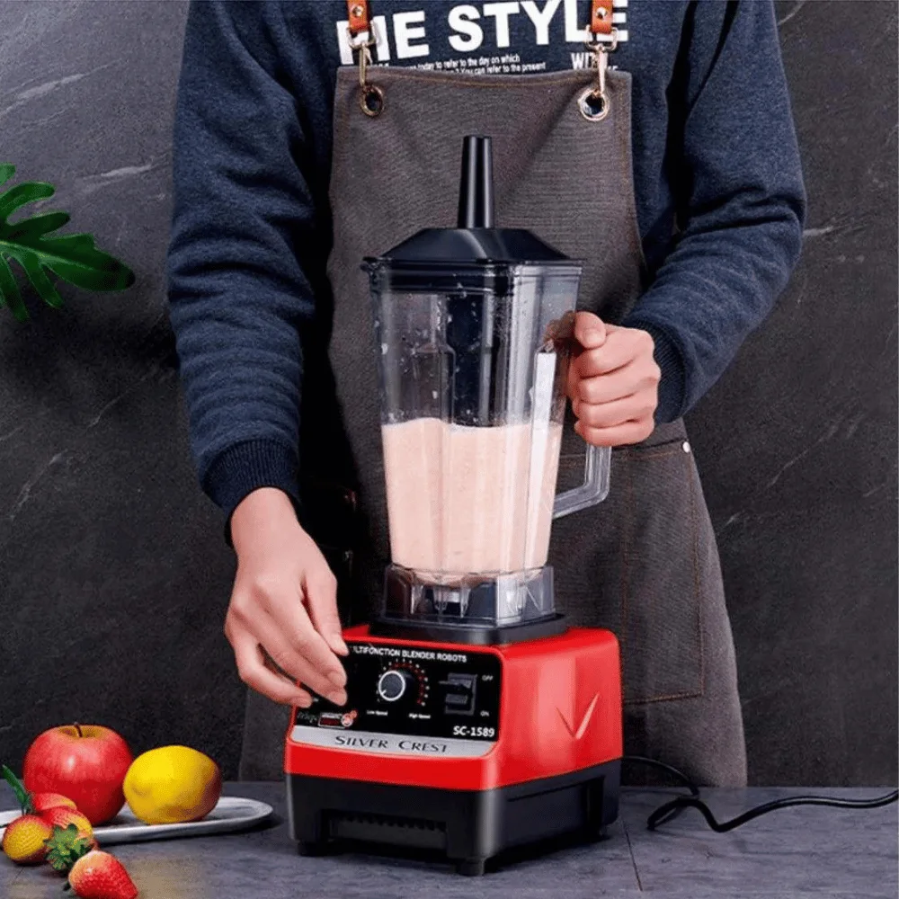 خلاط كهربائي قوي 4500 واط – يكسر الثلج ويطحن المكسرات بسعة كبيرة 2.5 لتر