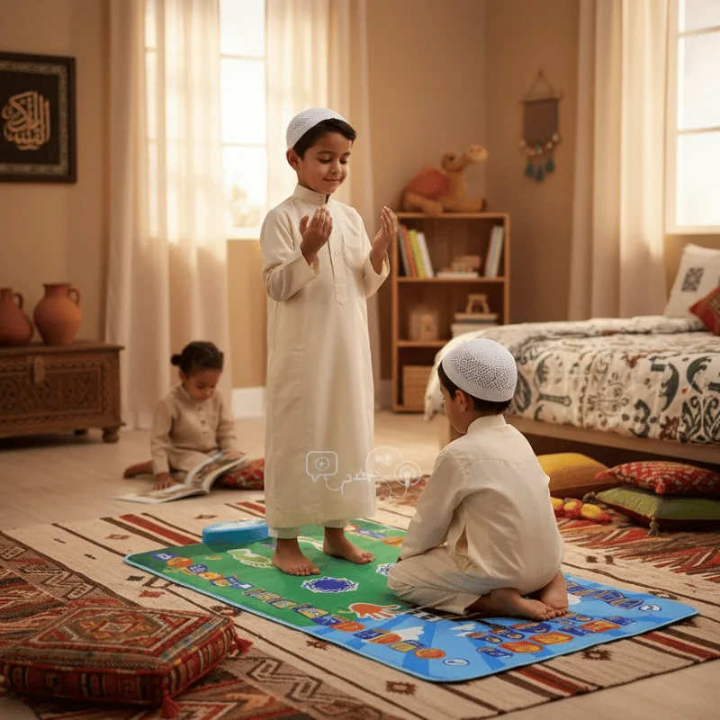 سجادة الصلاة الإلكترونية للأطفال