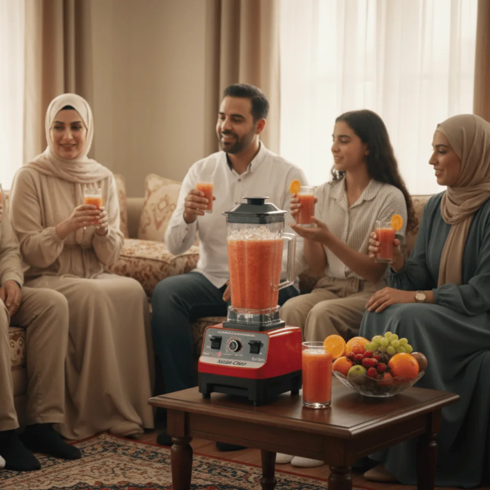 خلاط كهربائي قوي 4500 واط – يكسر الثلج ويطحن المكسرات بسعة كبيرة 2.5 لتر