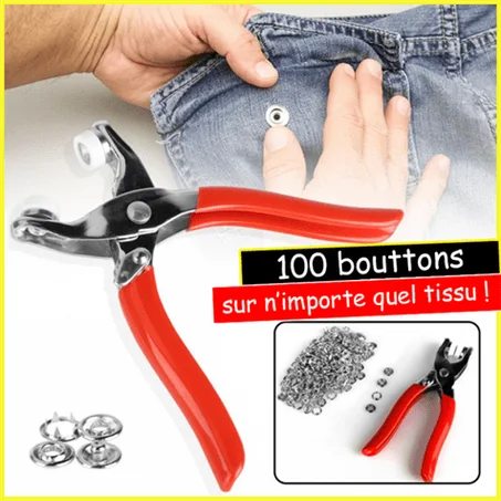 Pince d'installation des boutons
